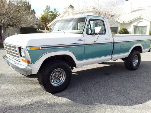 1978 ford f150 factory original! 351 v8 half ton 4x4 with 52k miles!