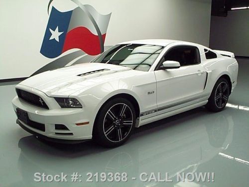 2014 ford mustang gt/cs premium 5.0 auto leather 4k mi texas direct auto