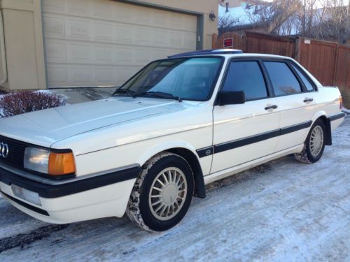 1985 audi 4000s quattro with 112k miles, mint car, no reserve!!