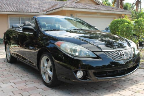 2006 toyota solara sle v6 convertible-blk-1-owner-fla-kept-best price in the usa
