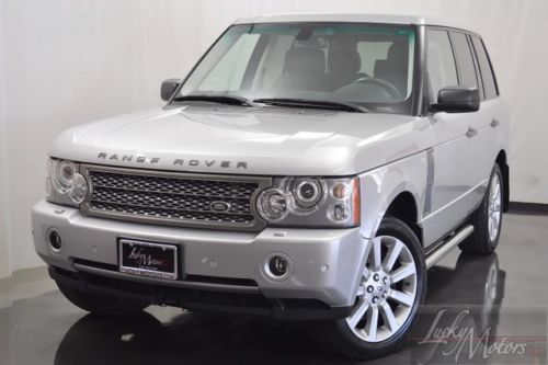 2006 land rover range rover supercharged, rear dvd, navi, sat, backup cam, xenon