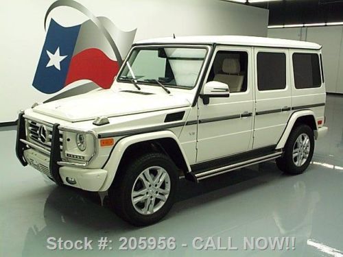 2013 mercedes-benz g550 4matic awd designo sunroof nav! texas direct auto