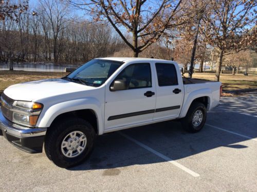 2008 chevrolet colorado lt crew cab pickup 4-door 3.7l 4x4 no reserve!