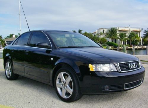 Make an offer!! 2004 audi a4 3.0 qttro!! v6!! lthr!! snrf!! auto!! call now!!