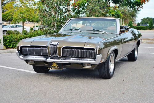 Very nice very rare 1970 mercury cougar xr7 convertible 351-4b no reserve sweet