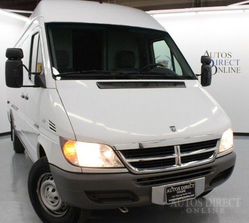 We finance 2006 dodge sprinter 2500 shc 158wb 1 owner clean carfax turbodiesel