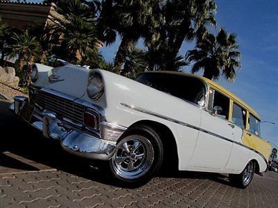 1956 chevrolet 210 wagon - custom california surf chevy selling no reserve!