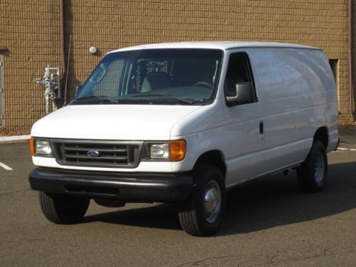 2005 ford e350! cargo van! econoline! ready to wrap! serviced! free carfax!
