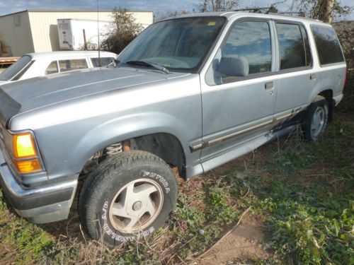 1993 ford explorer xlt sport utility 4-door 4.0l