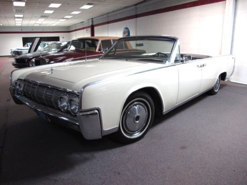 1964 lincoln contenental - 4 door convertible - bone stock original - 430ci/auto