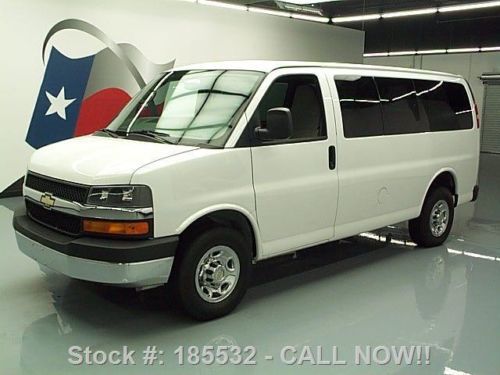 2011 chevy express 3500 lt 6.0 12-pass cruise ctrl 24k texas direct auto