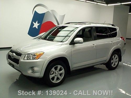 2012 toyota rav4 ltd htd leather sunroof rear cam 7k mi texas direct auto