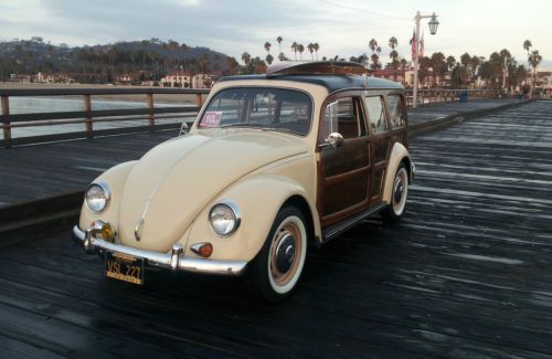 1967 vw beetle &#034;woodie&#034;