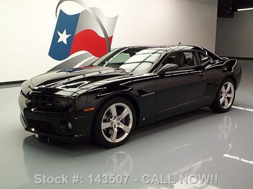 2010 chevy camaro 2ss rs sunroof htd leather 20&#039;s 66k texas direct auto