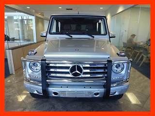 2013 mercedes-benz g-class g550 one owner new vehicle