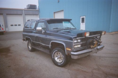 1989 chevrolet blazer silverado sport utility 2-door 5.7l