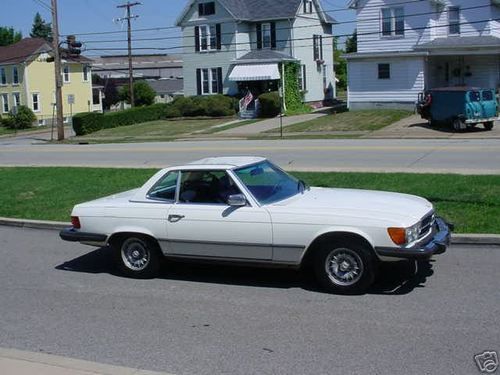 1978 mercedes 450 sl roadster hardtop convertible