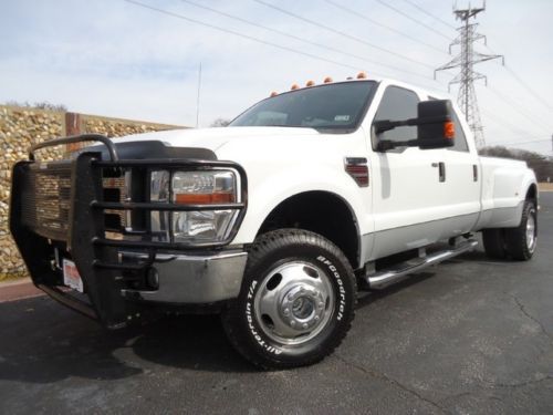 Lariat-4x4 off rd-drw-power stroke-htd pwr lthr-1 txownr always dlr servicd-nice