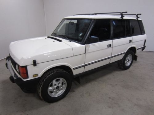 1995 land rover range rover county classic lwb 4.2l v8 awd leather sunroof 80pix