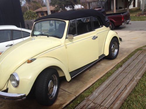 1968 volkswagen beetle karmann convertable restored &#034;zero rust&#034;