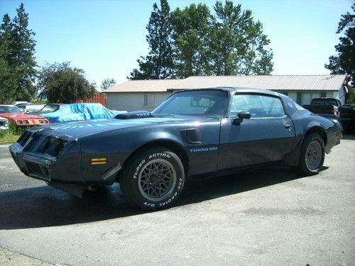 1978 ponitac trans am 400 firebird hurst t-tops good muscle investment ws6 car