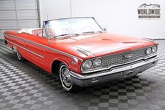 1963 ford galaxie  convertible - rebuilt 390 v8! very rare &amp; restored! must see!