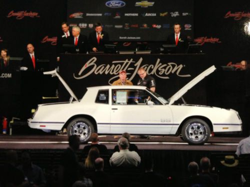 1983 monte carlo ss, only 1200 miles, barrett jackson car, perfect condition