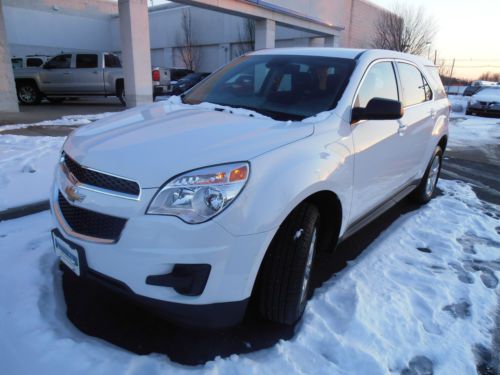 2013 chevrolet equinox ls new dealer service loaner