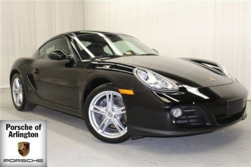 2011 porsche cayman base leather one owner black sound package coupe sport