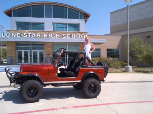 1979 jeep cj7, lt1 5.7 liter, fuel injection