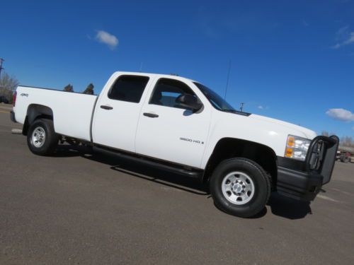 2008 chevrolet silverado 3500 crew cab 4x4 diesel srw long bed 1 company fleet