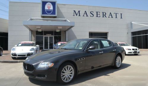 2009 maserati quattroporte base sedan 4-door 4.2l