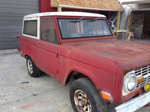 1969 ford bronco uncut | project