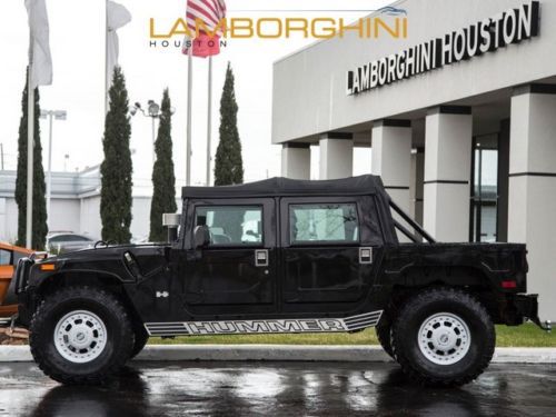 2002 hummer h1 4 door sport utility 17 wheels alpine stereo jl audio winch