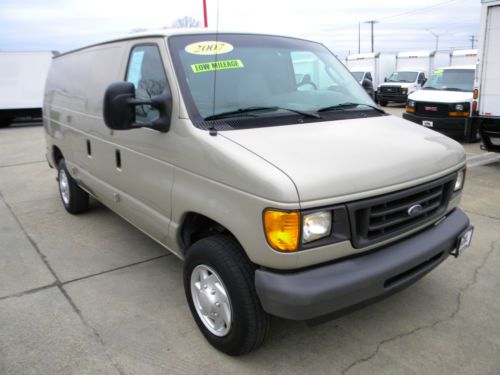 2007 ford e150 cargo van low low miles in virginia