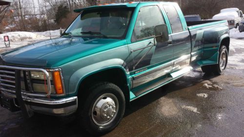 1993 k3500 4wheel drive 6.5 turbo diesel dually geneva kit ex cab rebuilt motor