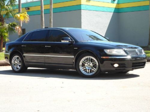 Rare w12 black/tan leather phaeton sunroof fully loaded