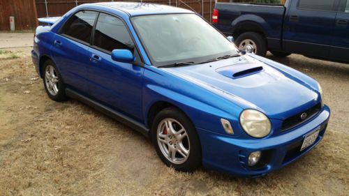 2002 subaru impreza wrx sedan - ej20, 2.0l turbo, 5-speed, cobb stage 2