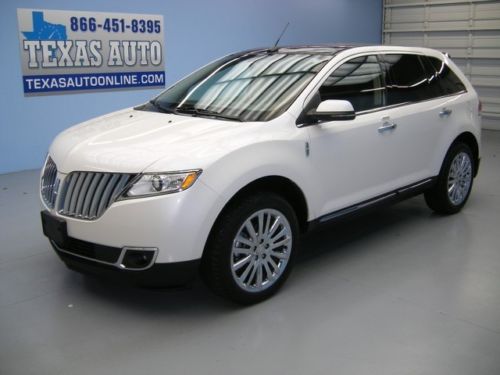 We finance!!!  2012 lincoln mkx awd elite  pano roof nav heated  38k texas auto