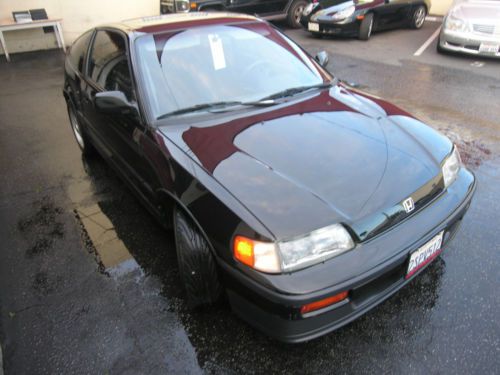 Fast &amp; furious 1988 honda crx si coupe 2-door california racing