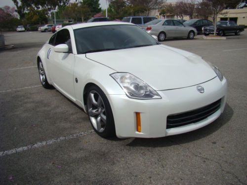 2007 nissan 350z enthusiast coupe auto custom leather very clean free shipping