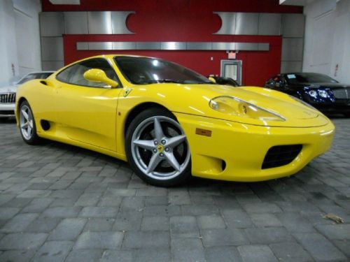 Ferrari : 360 modena coupe 2-door 2000 ferrari 360 modena coupe 2-door 3.6l