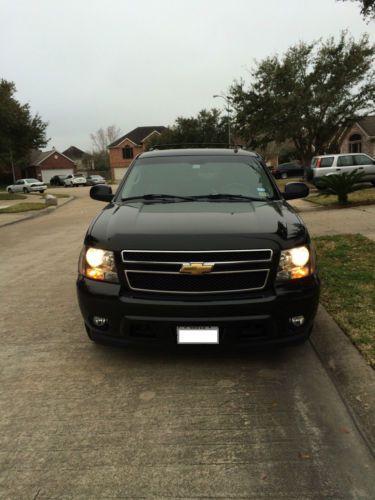 2007 chevrolet suburban 1500 lt sport utility 4-door 5.3l blk/blk