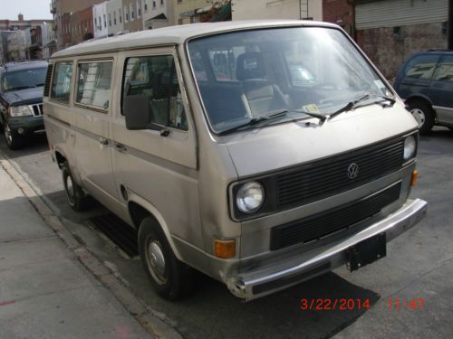 1985 volkswagen vanagon gl, 1.9l, 4-speed, 165k