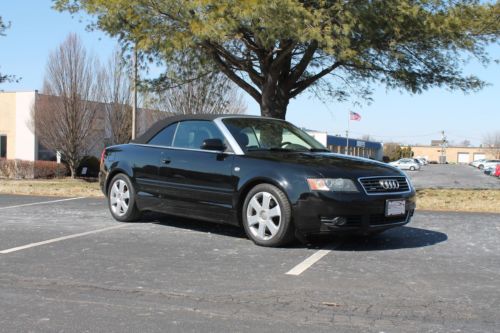 2004 audi a4 3.0 v6 quattro cabriolet convertible low mileage