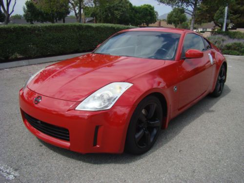 2006 nissan 350z touring coupe auto 54k loaded leather bose navigation free ship