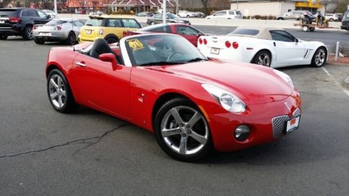 06 pontiac solstice manual leather convertivle finance low miles clean