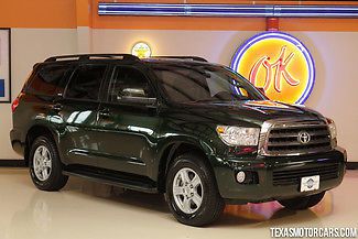 2010 toyota sequoia sr5! 5.7l v8, automatic, cloth, sunroof, 3rd row. 2.9% wac