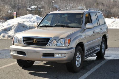 1999 lexus lx470 awd luxury sport utility 4-door 4.7l air suspention no reserve