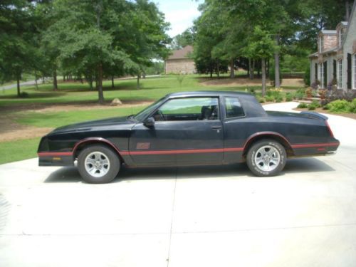 1987 chevrolet monte carlo ss coupe 2-door 5.0l